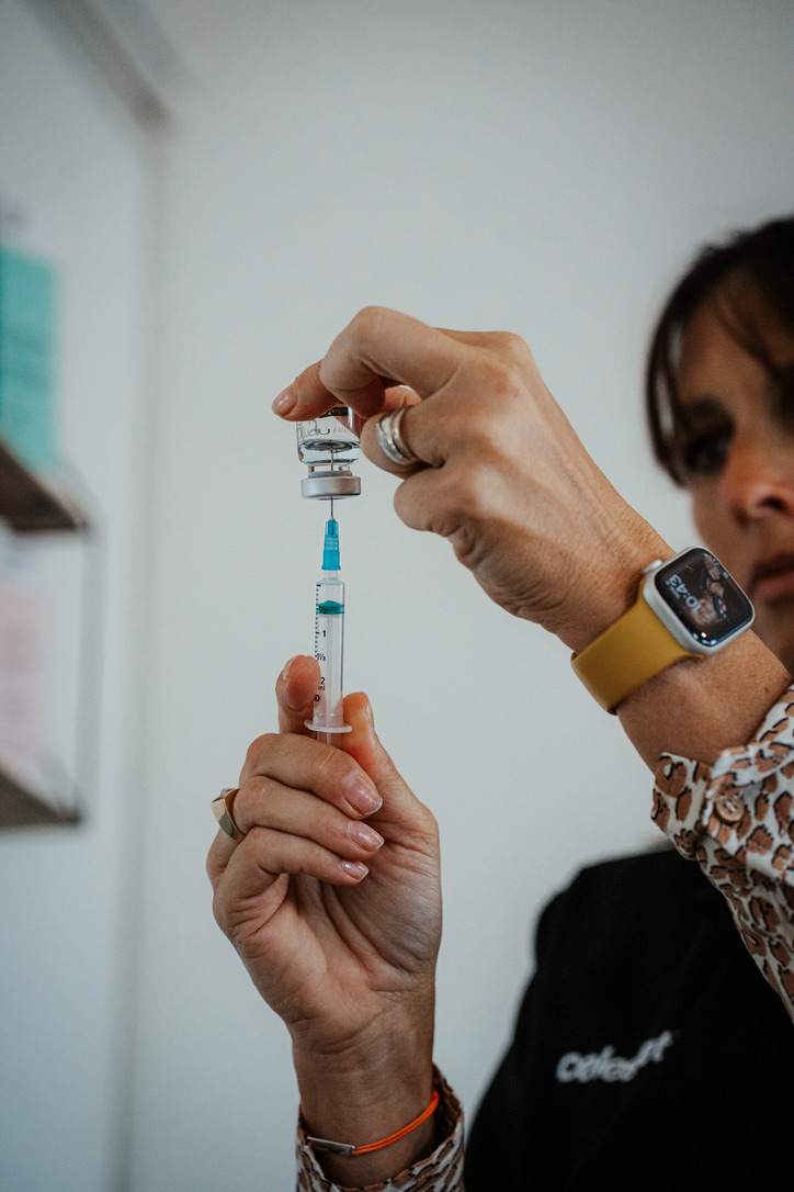 Préparation des injections - Dr Annelise Wigt